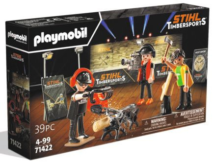 Stihl Zestaw Playmobil TIMBERSPORTS® Edition zabawka dla dzieci